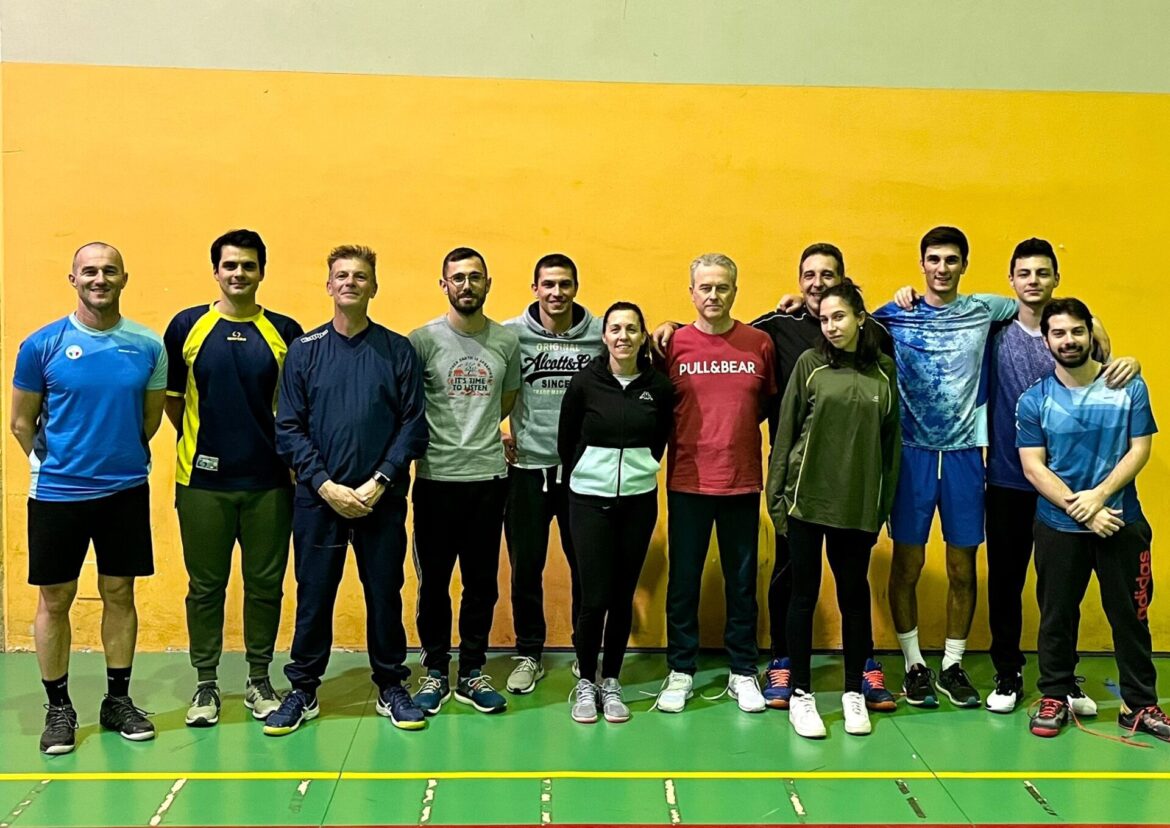 FOTO LIMONTE NUOVI ALLENATORI BADMINTON