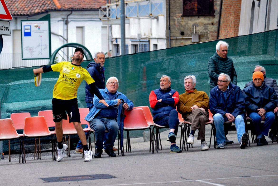 foto limonte tamburello accomasso in azione